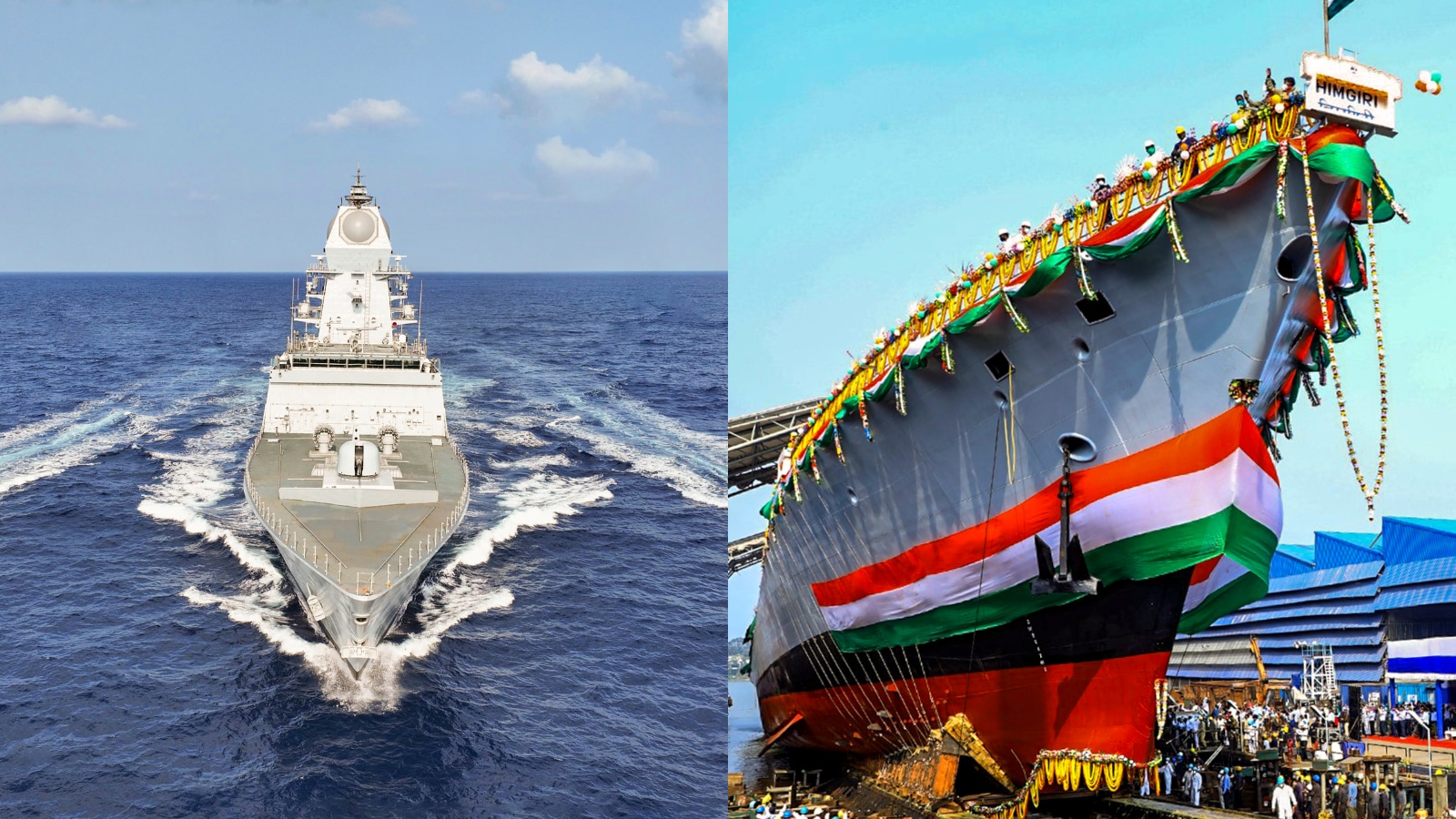 INS Udaygiri, Himgiri Commissioned: How The Twin Stealth Frigates Mark A  Milestone In India's Warship Building | Explainers News - News18 | Finology Legal