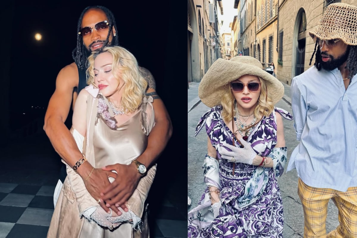 Madonna Ditches Overworked Look and Botox, Thanks Boyfriend Akeem Morris