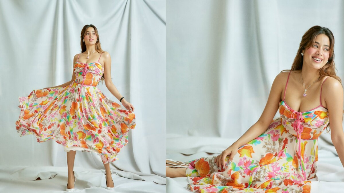 Janhvi Kapoor’s Floral Maxi Dress Is The Ultimate Summer Fashion Inspiration