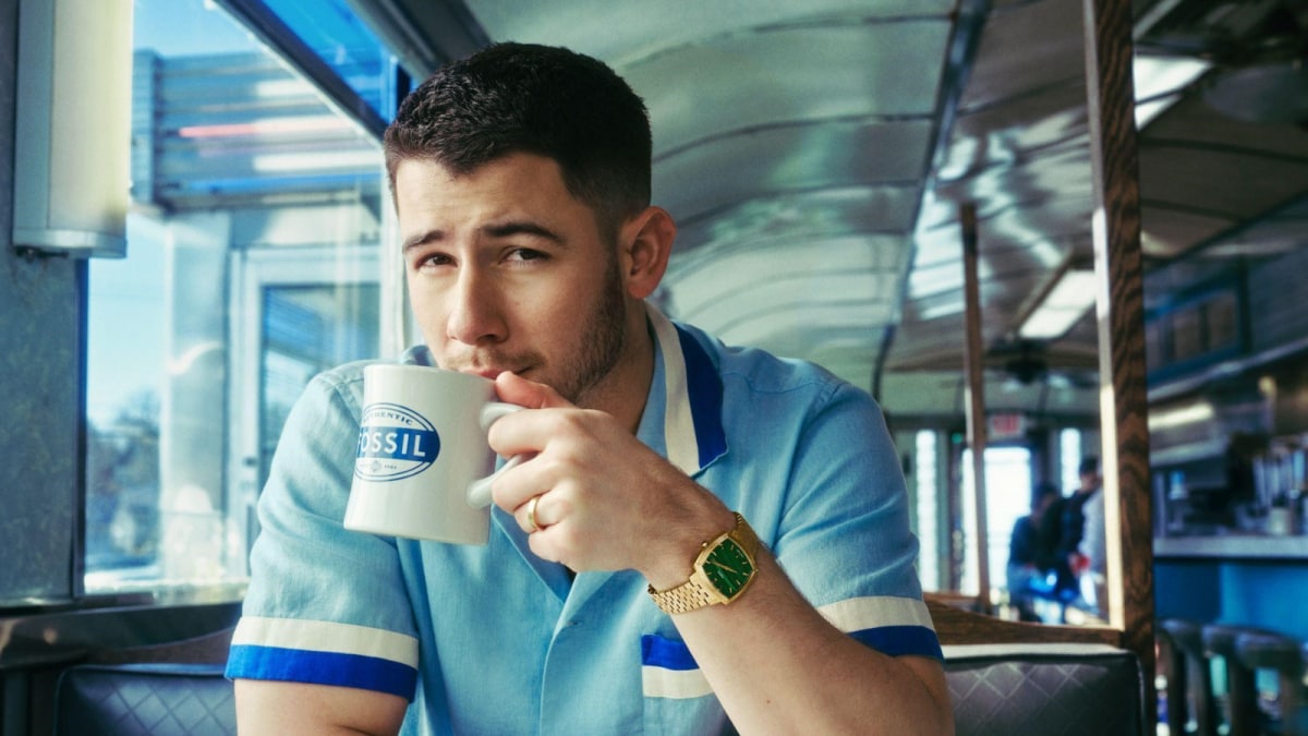 Nick Jonas Partners With FOSSIL For New Machine Luxe Watch Collection Inspired By Nostalgia And Modern Luxury
