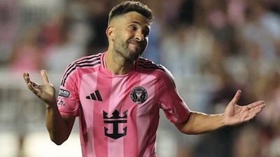 Inter Miami's Jordi Alba (X)