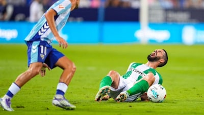 Real Betis' Isco faces a horror injury (X)