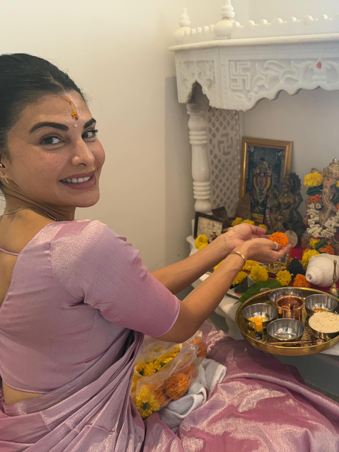 Jacqueline Fernandez Ganesh Chaturthi 2025