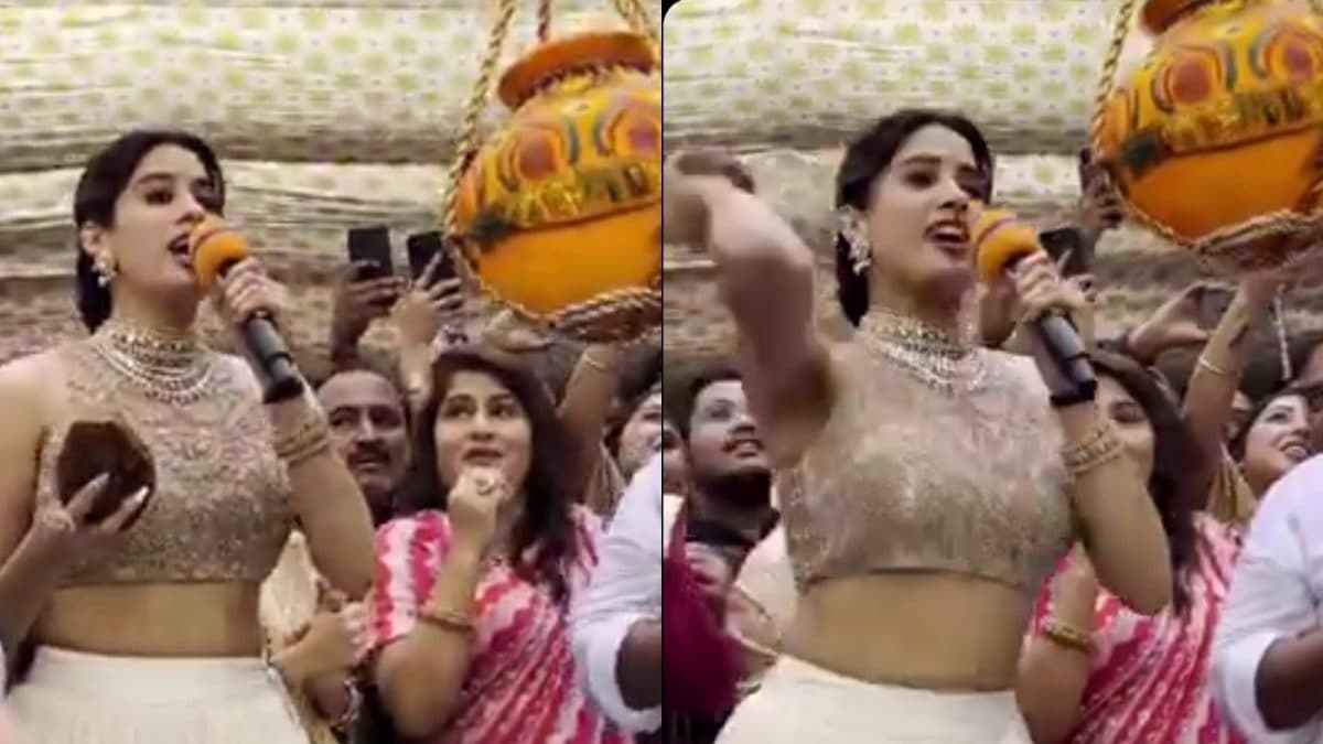Janhvi Kapoor Brutally TROLLED For Shouting 'Bharat Mata Ki Jai' At Dahi  Handi | WATCH | Bollywood News - News18
