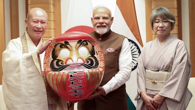 The deepest link between India and the Daruma doll lies in its very inspiration—Bodhidharma. (Image: X/@narendramodi) 