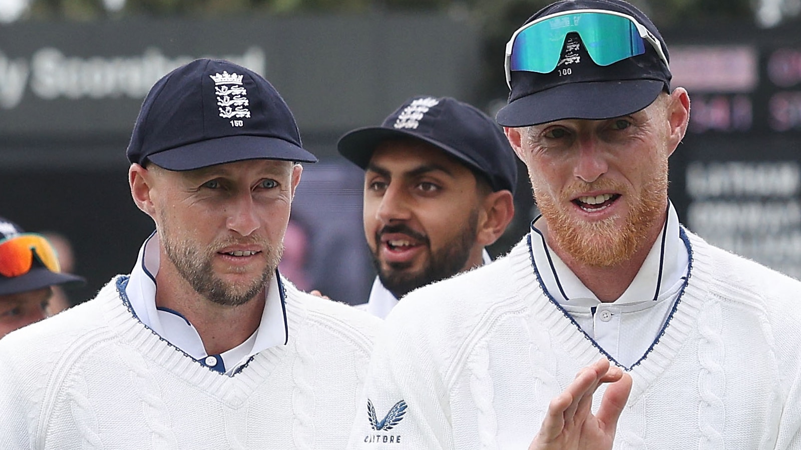 Joe Root and Ben Stokes (AFP)