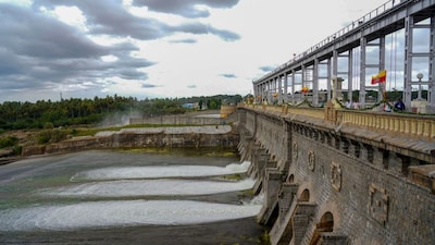 According to official state records, the dam, as it stands today, was conceptualised and built under the patronage of Nalwadi Krishnaraja Wadiyar in the early 20th century. (PTI)