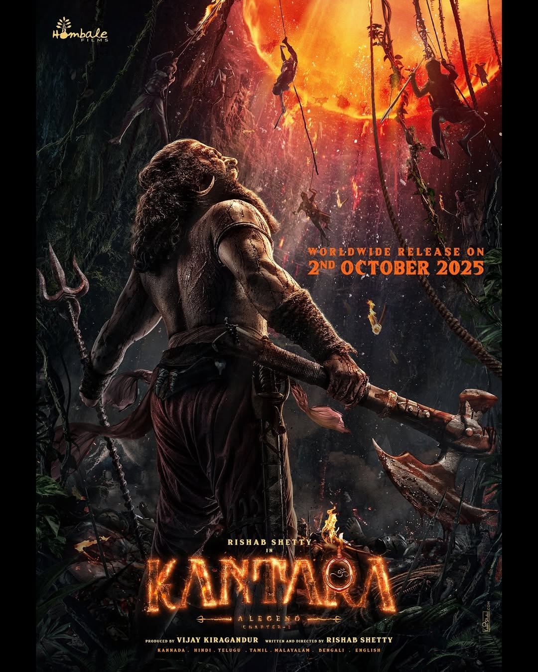 Kantara Chapter 1 promises to expand the universe of original film with a fresh narrative. (Image: Instagram)