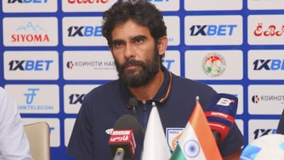 Indian men's football team head coach Khalid Jamil (AIFF)