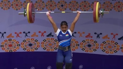 Koyel Bar at Commonwealth Weightlifting Championships (X)