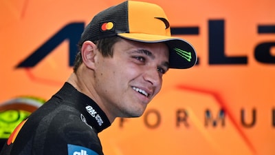  McLaren's Lando Norris at the Hungarian Grand Prix (AP)
