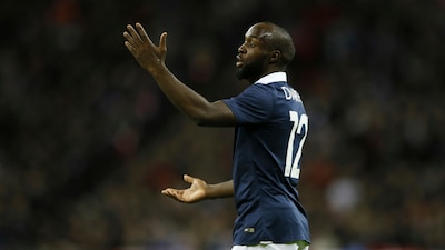 Lassana Diarra restarting legal proceedings seeking 65 million euros in damages from FIFA and the Belgian FA (AP)