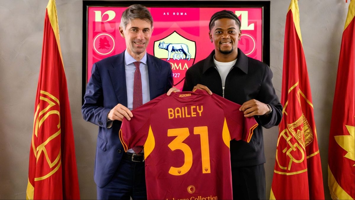 Leon Bailey Joins AS Roma On Loan from Aston Villa