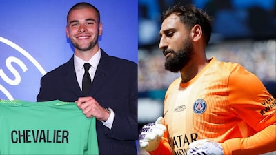 Lucas Chevalier is expected to have come in as a replacement for an uncertain Donnarumma (X)