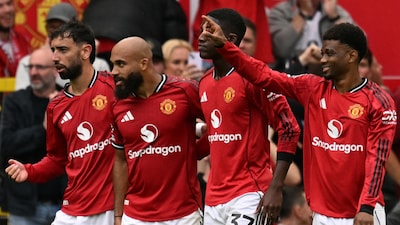 Manchester United now have a unique record to their name.

(AFP Photo)