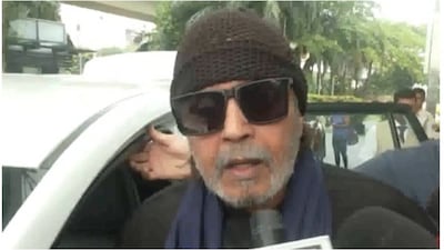 Actor Mithun Chakraborty was speaking to reporters on Tuesday. (ANI) 