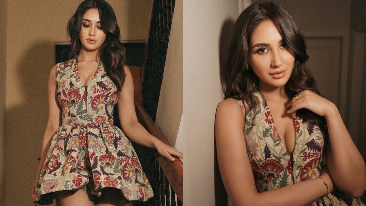 Nikita Dutta’s Traditional Print Mini Dress Look Is Pure Fashion Goals
