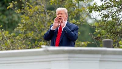 A file photo of US President Donald Trump (AP)