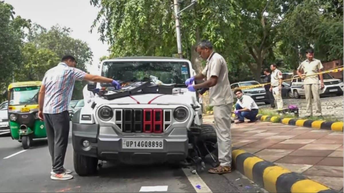 Delhi: Drugs Recovered from Thar Driver After Fatal Crash