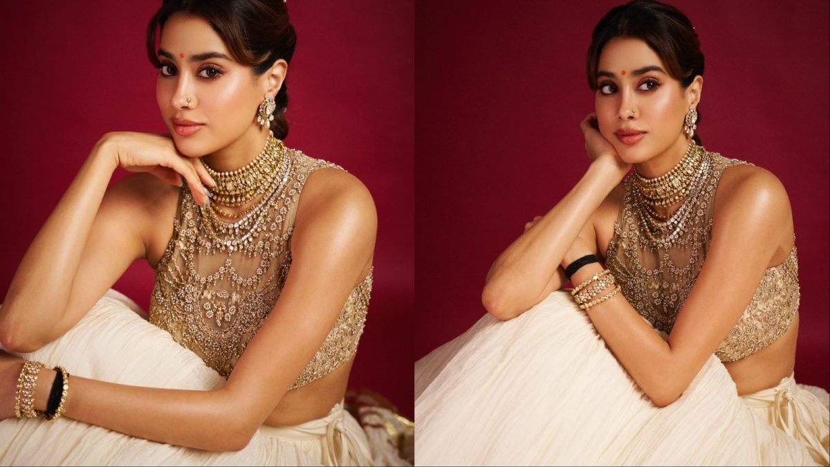 Janhvi Kapoor’s Tissue-Covered Back Left Fans Curious; Stylist Reveals The Reason