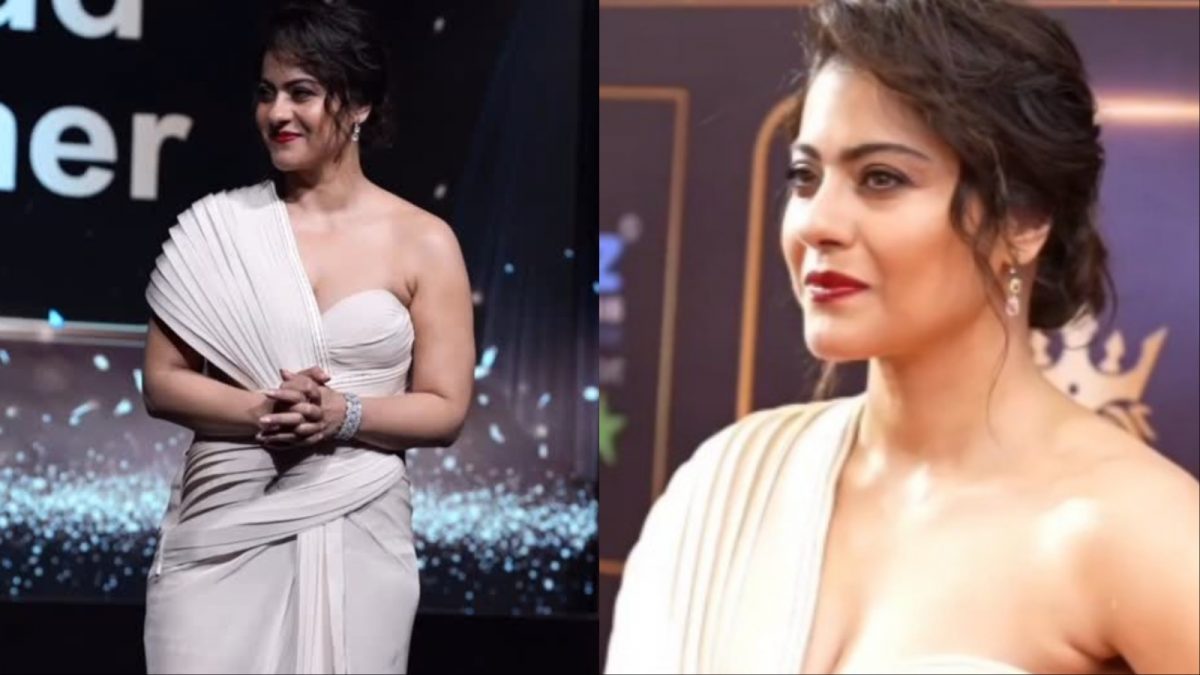 Kajol Exudes Red Carpet Royalty Vibes In A One-Shoulder Gown And Diamond Jewels