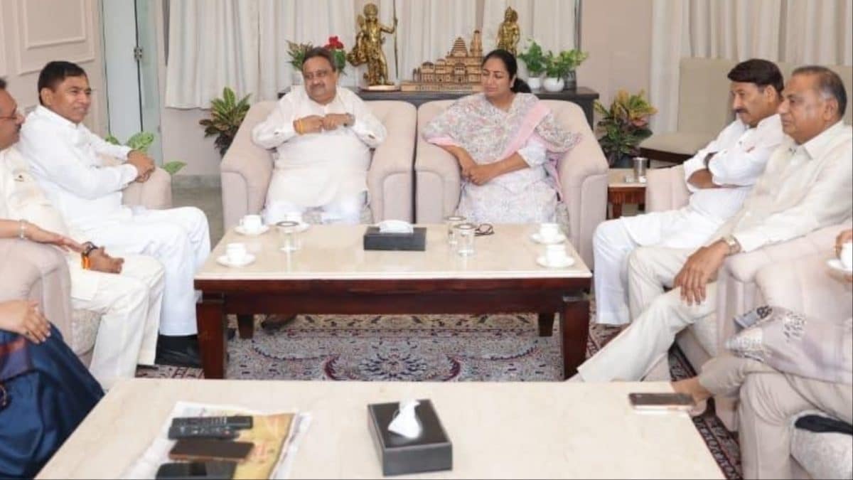 Delhi CM Rekha Gupta Meets Union Ministers, MPs Day After Attack, Photo Surfaces