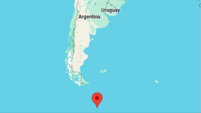 Earthquake strikes South America 