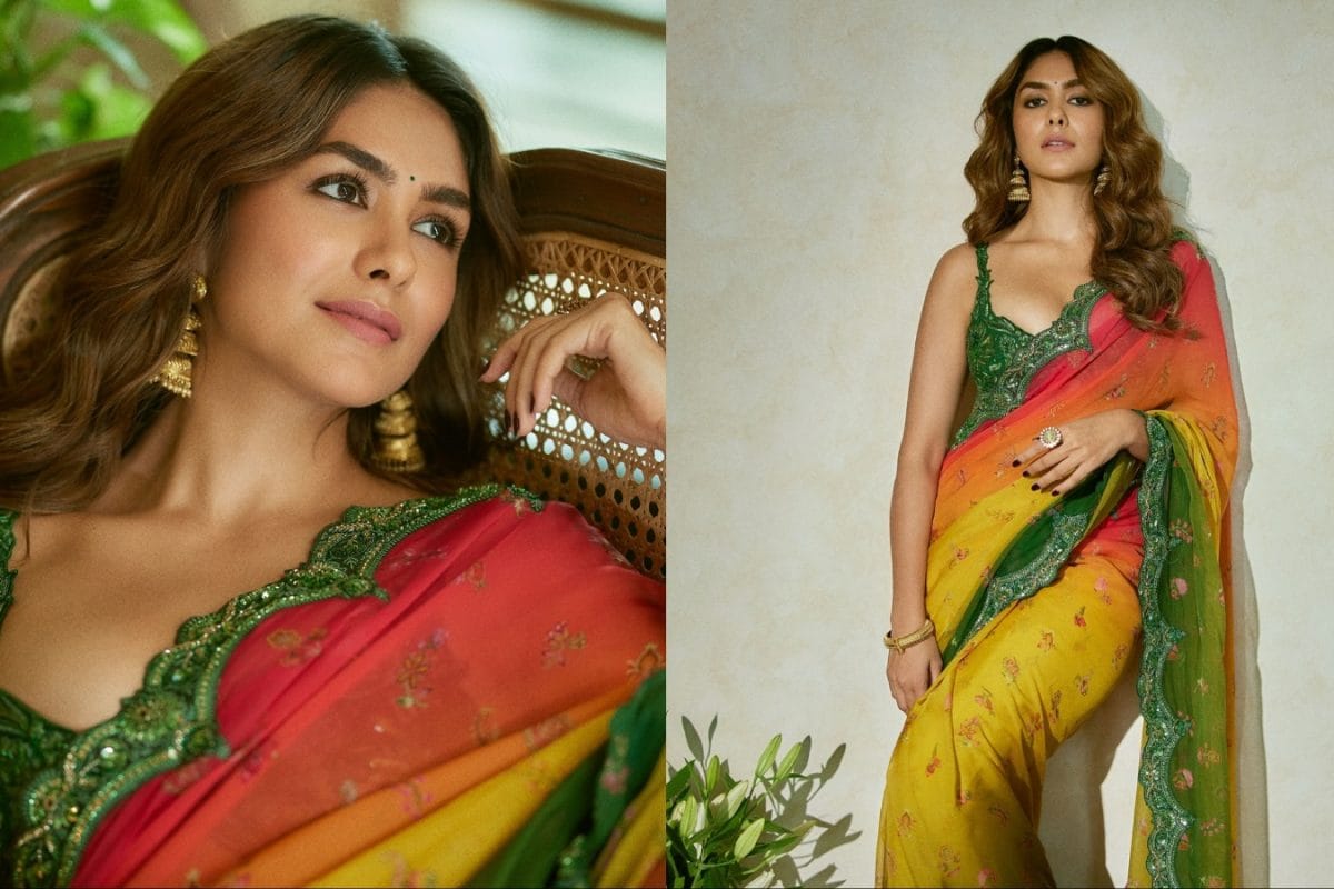 Mrunal Thakur’s Ganesh Chaturthi Saree Look Was An Ode To Goddess Parvati
