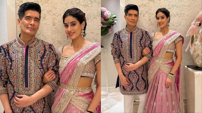 Janhvi Kapoor was styled by Ami Patel. 