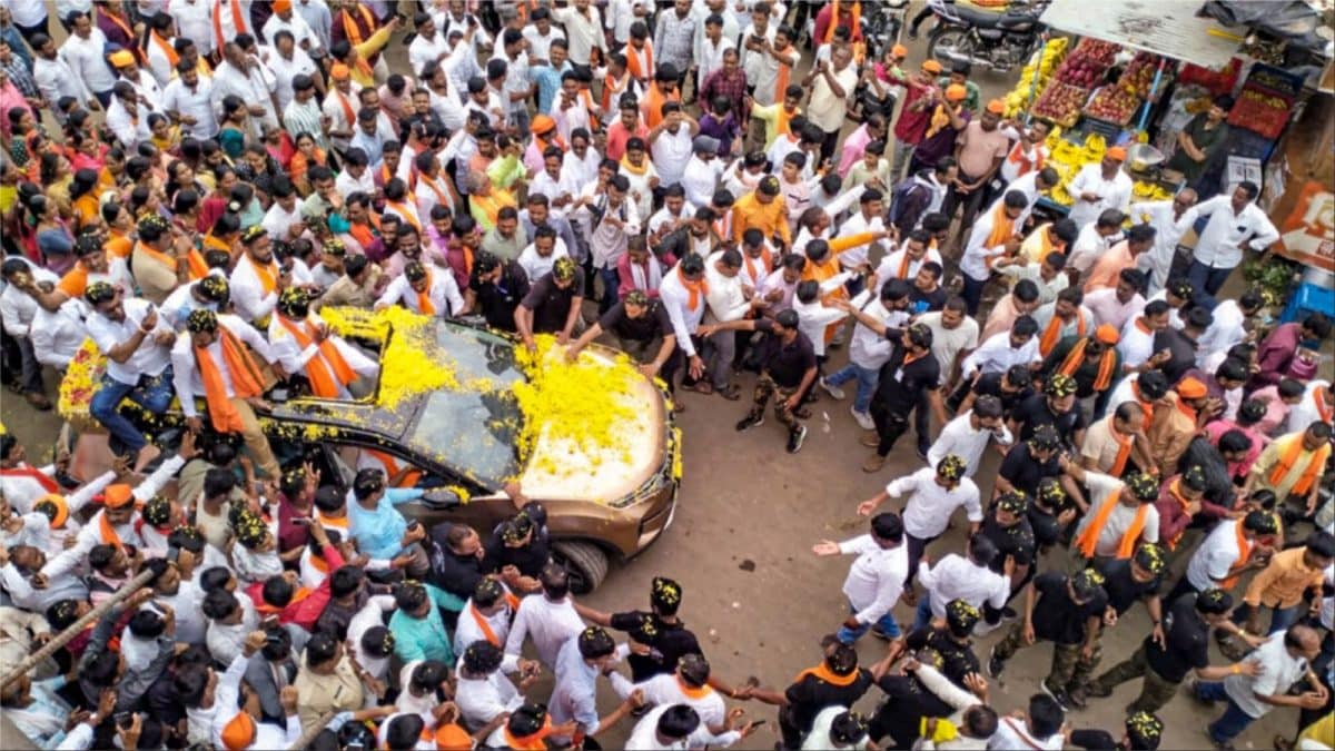 Maratha Quota Stir Triggers Traffic Chaos In Parts Of Mumbai, Multiple Roads Closed