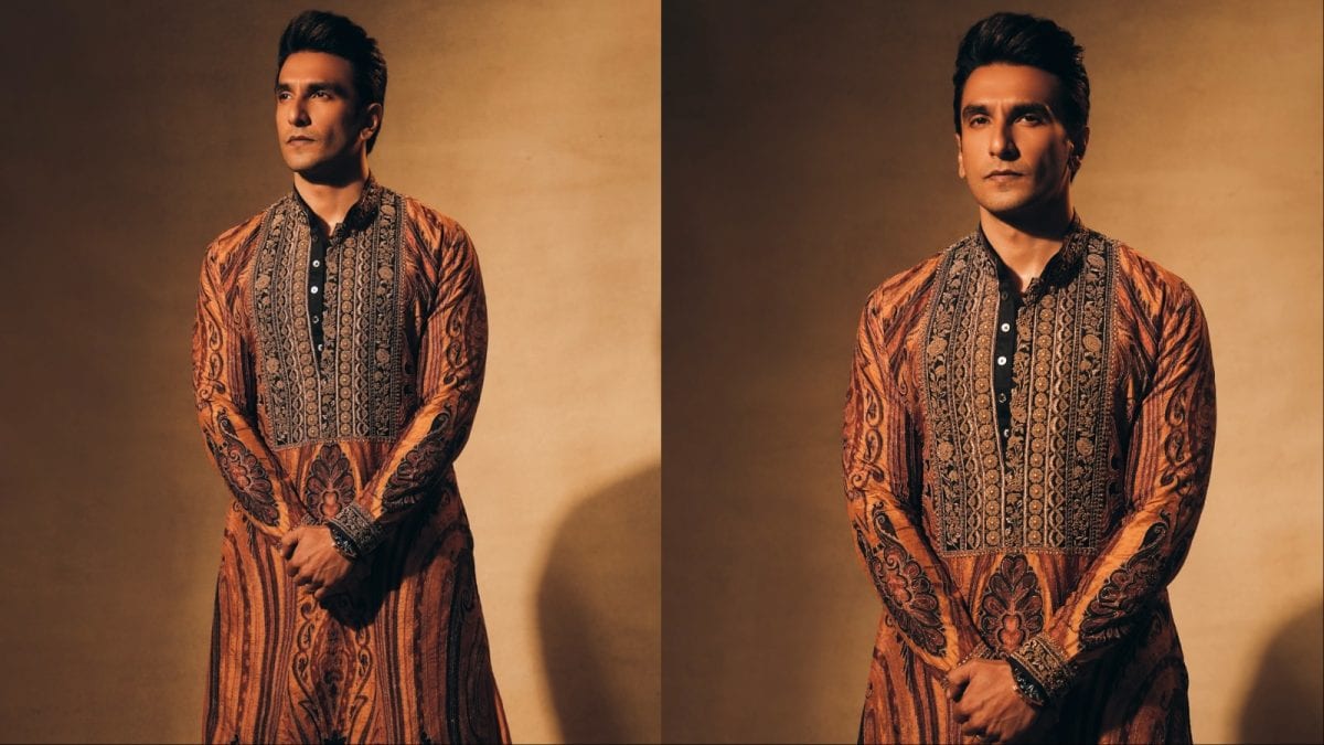 <div>Ranveer Singh's Jamawar Kurta Celebrates The True Meaning Of Festive Grandeur</div>
