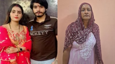 The police arrested Nikki's mother-in-law, Dayawati from Kasna. (News18)