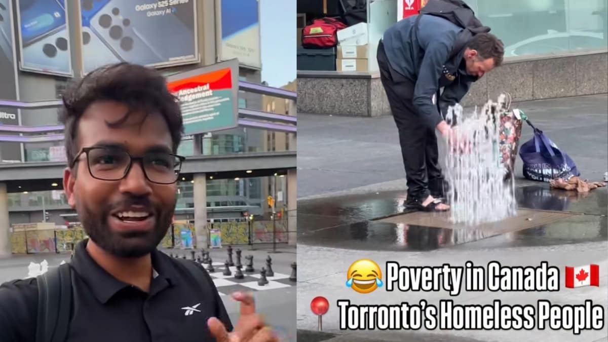 Indian Man Films Person Washing Clothes At Public Fountain In Toronto: ‘Never Imagined…’