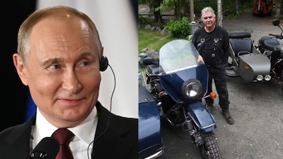 Mark Warren, a retired fire inspector from Anchorage, was handed the keys to a brand-new Ural Gear Up motorcycle. 