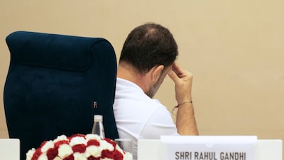  Leader of Opposition in the Lok Sabha and Congress leader Rahul Gandhi during the party's Annual Legal Conclave, in New Delhi (PTI)