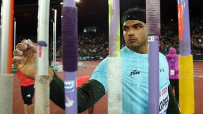 Neeraj Chopra in action (X)