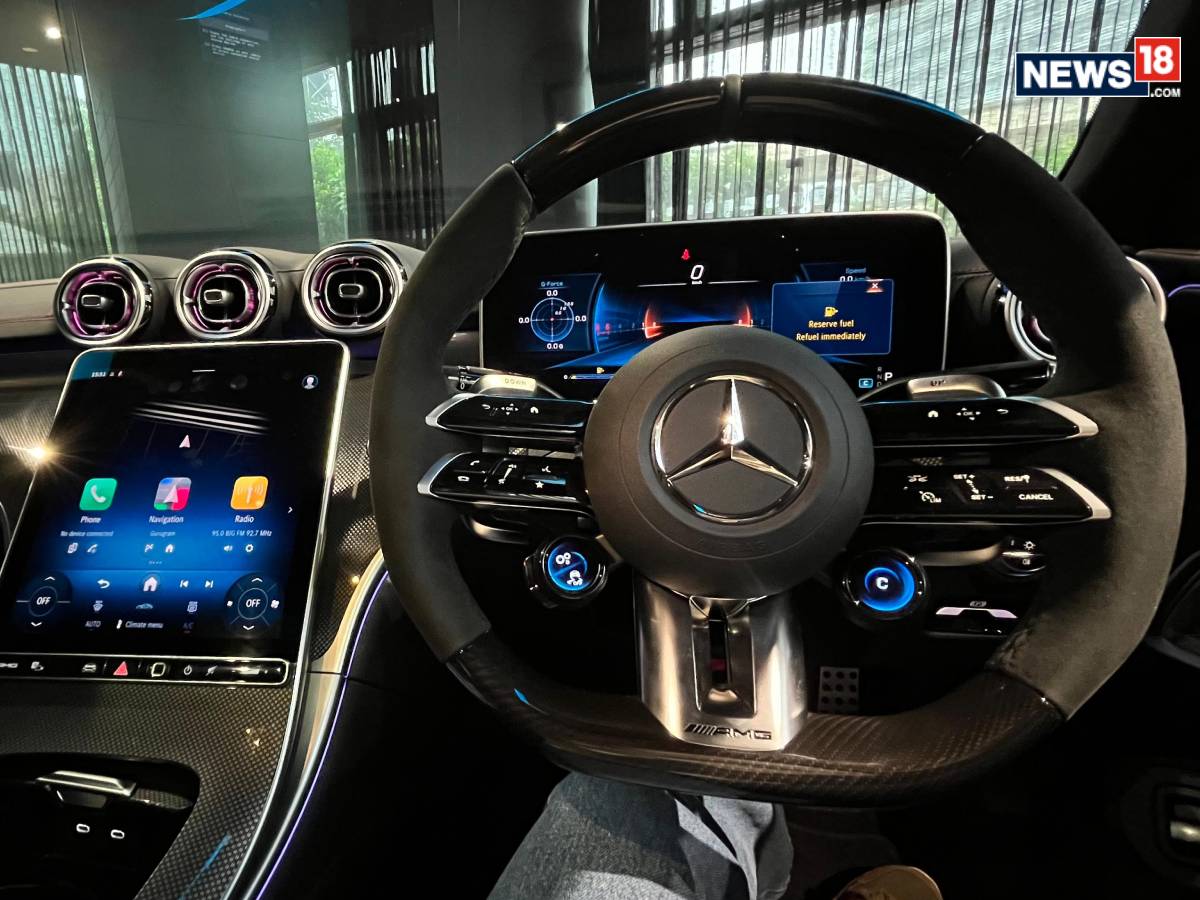 Mercedes-AMG CLE 53 4MATIC+ Coupe. (Photo: Shahrukh Shah/News18)