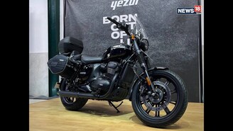 2025 Yezdi Roadster. (Photo: Shahrukh Shah/ News18)