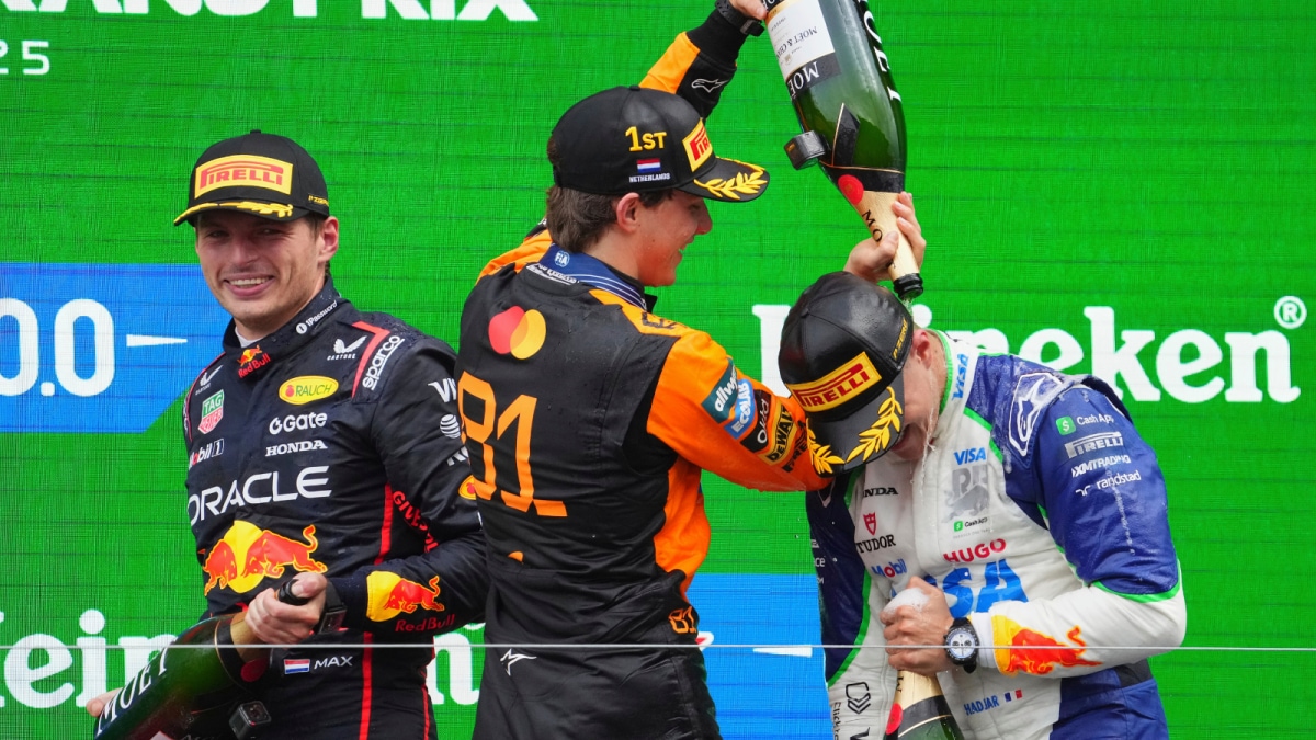 Oscar Piastri Extends Championship Lead With Zandvoort Win, Isack Hadjar Gets 3rd