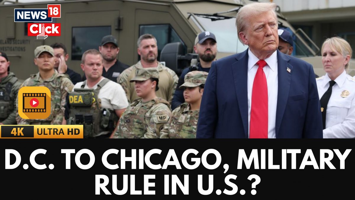President Trump Eyes Armed National Guard Deployment In Washington DC ...