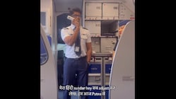 Captain Pradeep Krishnan's effort, although imperfect, won the hearts of Hindi speakers on board. (Instagram/@capt_pradeepkrishnan)