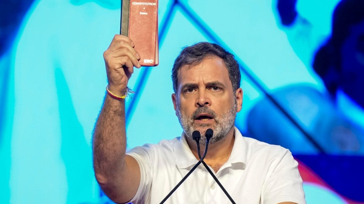 'Insult To Bharat': BJP Accuses Rahul Gandhi Of Insulting National Anthem At 'Vote Chori' Briefing