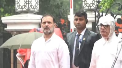 Rahul Gandhi at Congress' I-day event. (PTI)