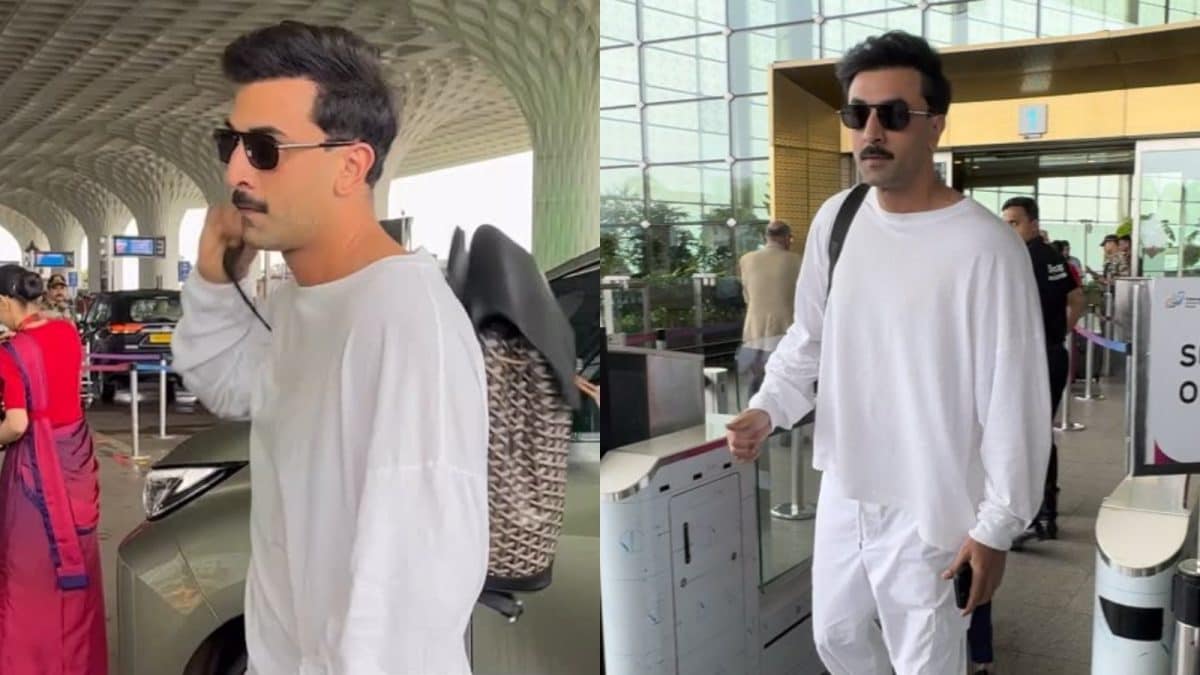 Ranbir Kapoor Spotted at Airport; Heads to 'Love and War' Shoot