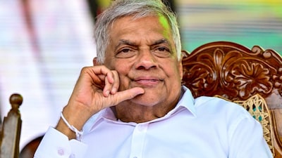 Ranil Wickremesinghe arrested by CID (AFP File Image)