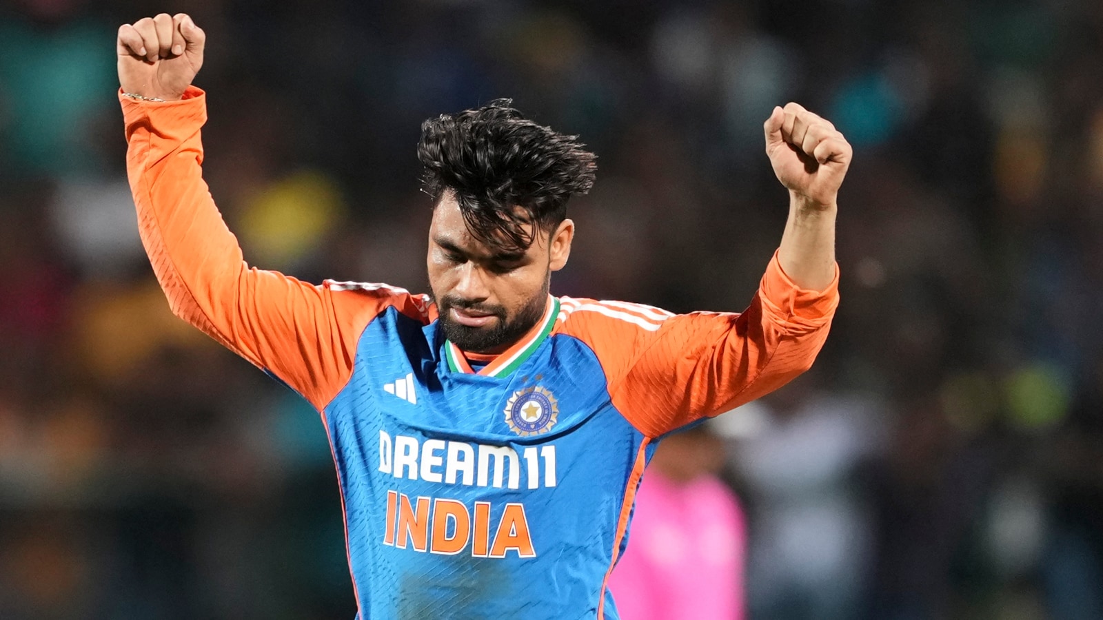 Rinku Singh playing for India
