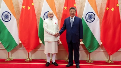 PM Modi China visit: PM Modi holds bilateral with Xi Jinping (Reuters Image)