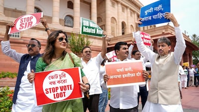 ECI data from Maharashtra and Karnataka are classic cases of the political parties making allegations of “vote chori” in media but not availing of the appeals as enshrined in the Representation of People’s Act. (PTI)