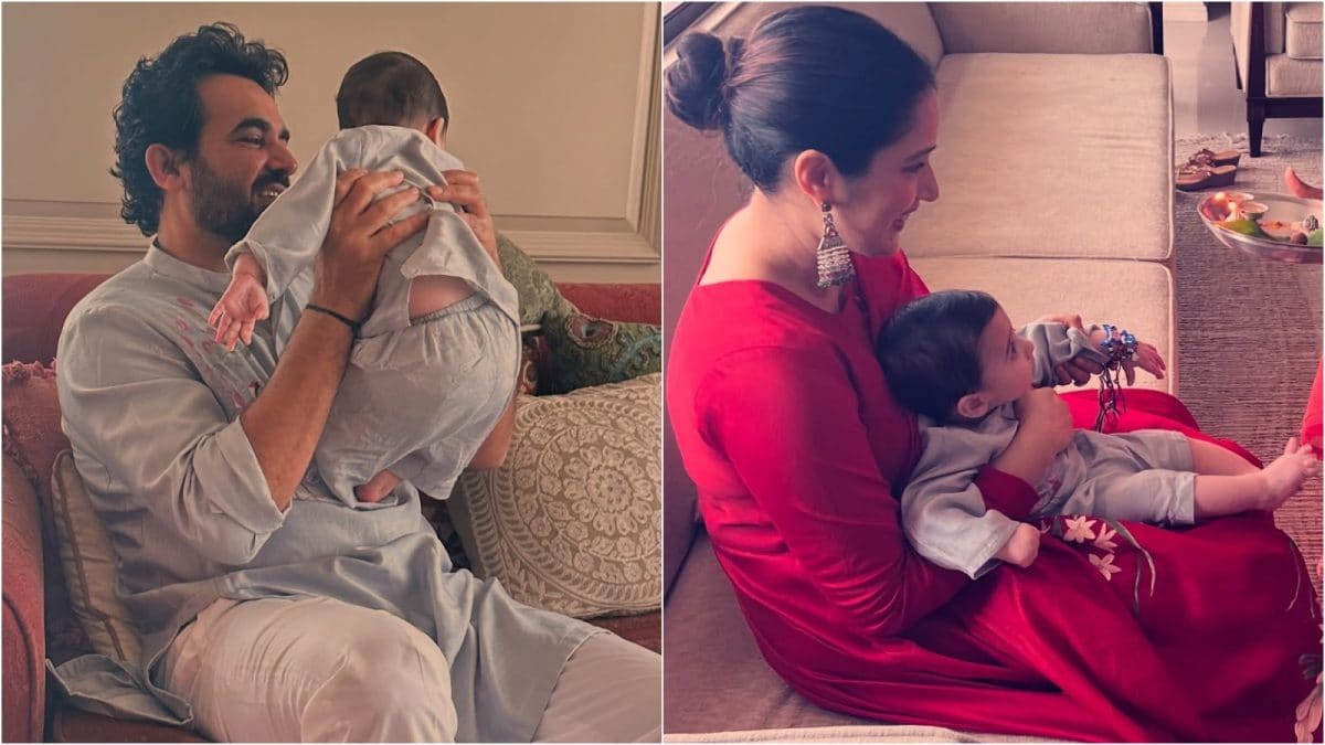 Sagarika Ghatge Shares Photos of Son's First Raksha Bandhan