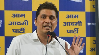 Saurabh Bharadwaj's residence in Delhi raided (PTI Image)